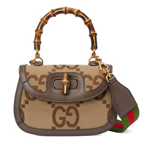 jumbo gucci bag|gucci bamboo bag price.